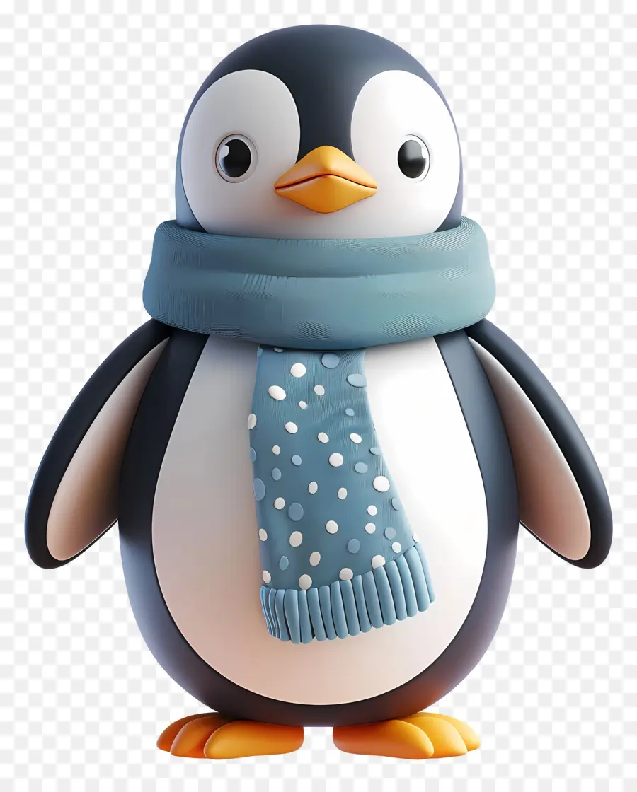 Little Penguin 3d，Pingüino PNG