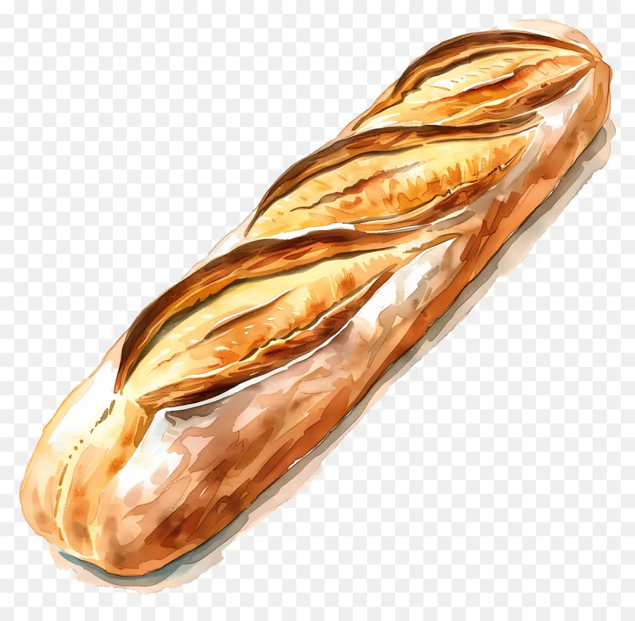 Baguette，Pan Francés PNG