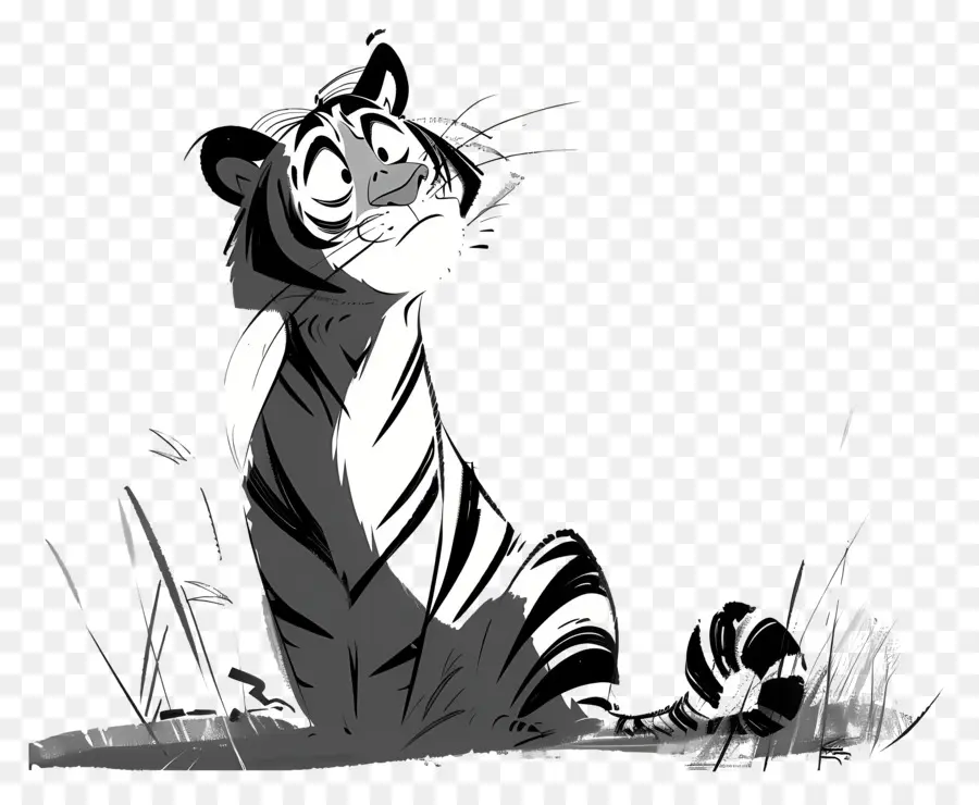 Cartoon Tiger，Tigre PNG