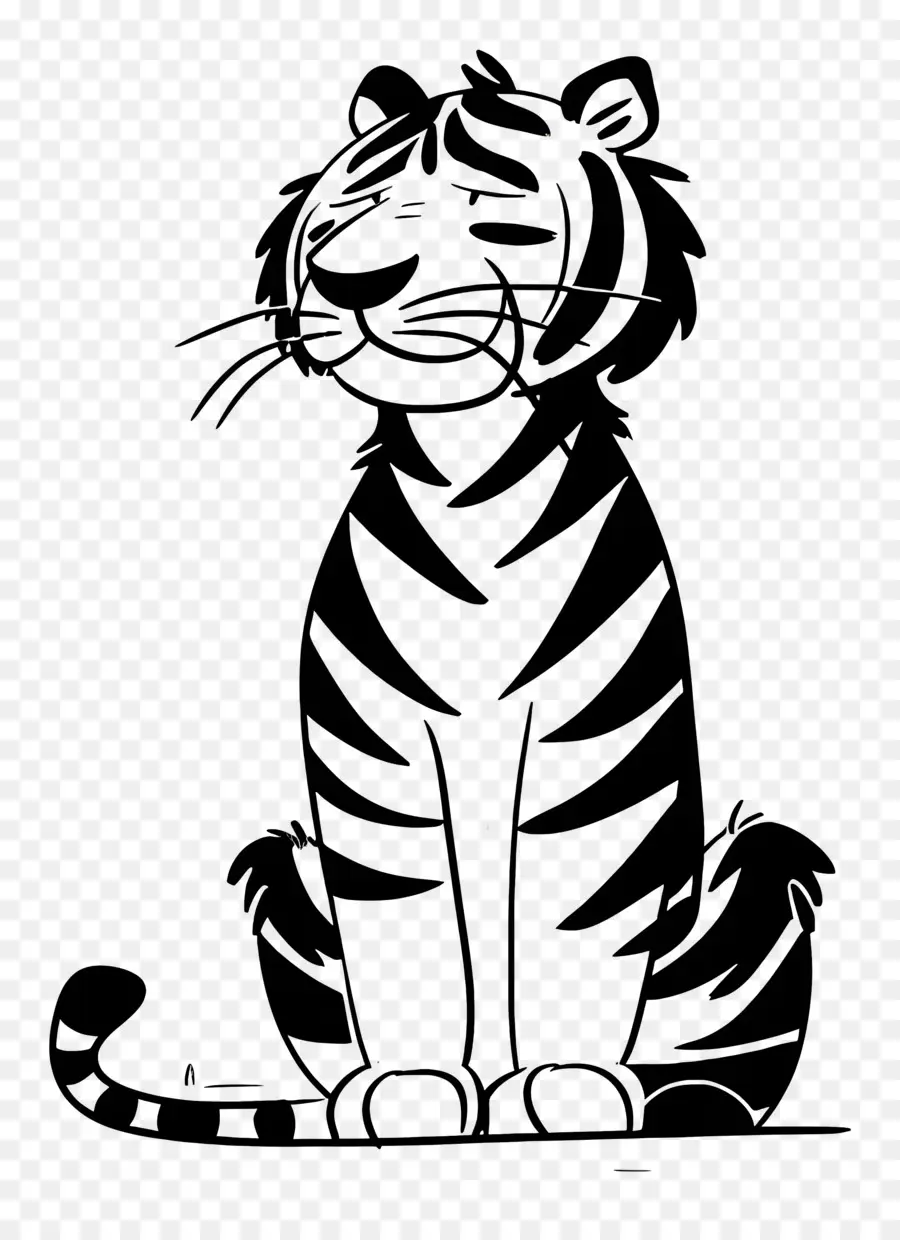 Cartoon Tiger，Tigre PNG