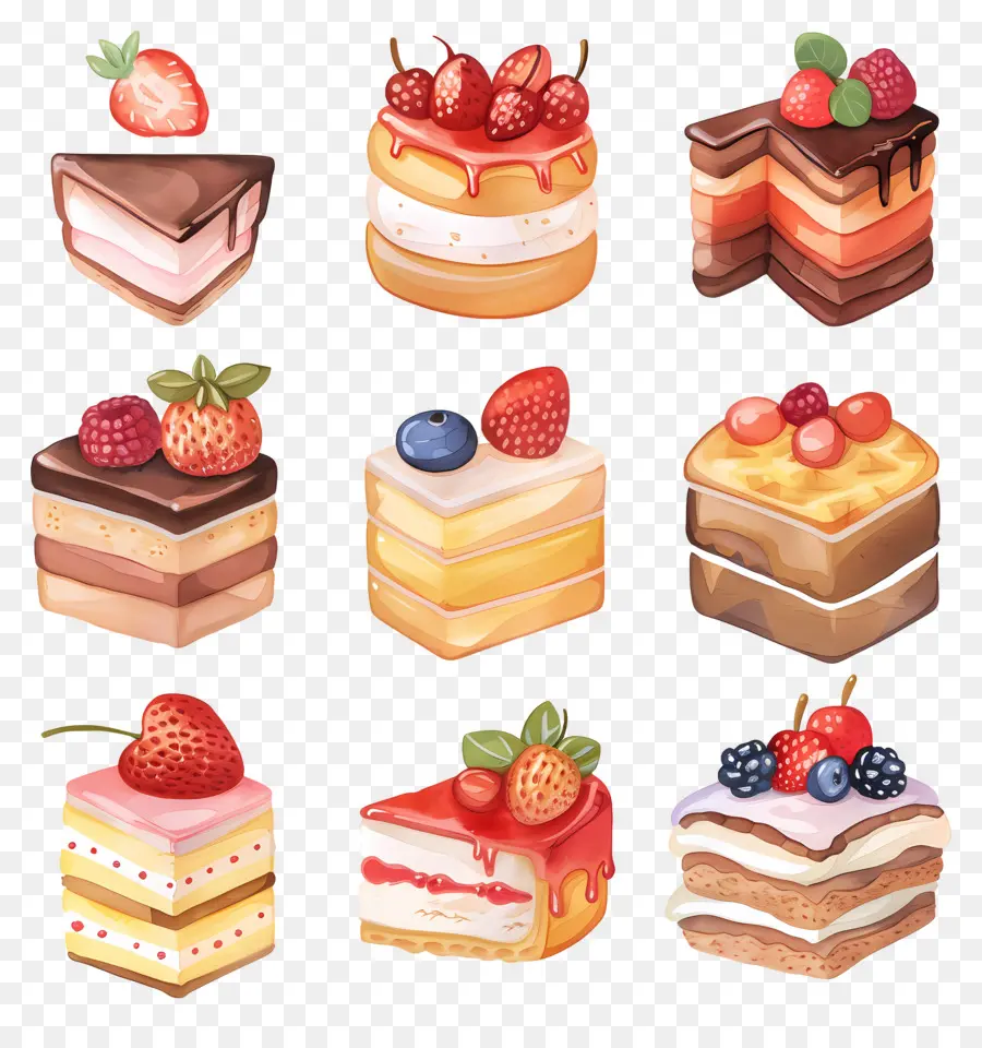 De Postre，Pastel PNG