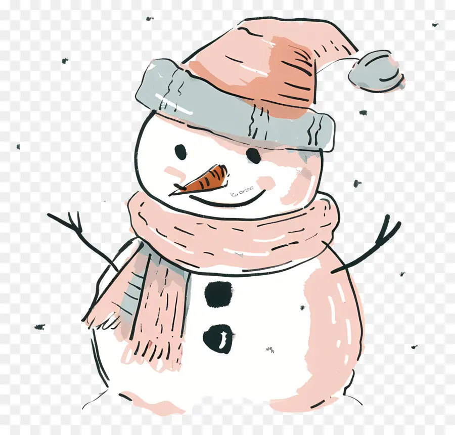 Muñeco De Nieve，Dibujo PNG