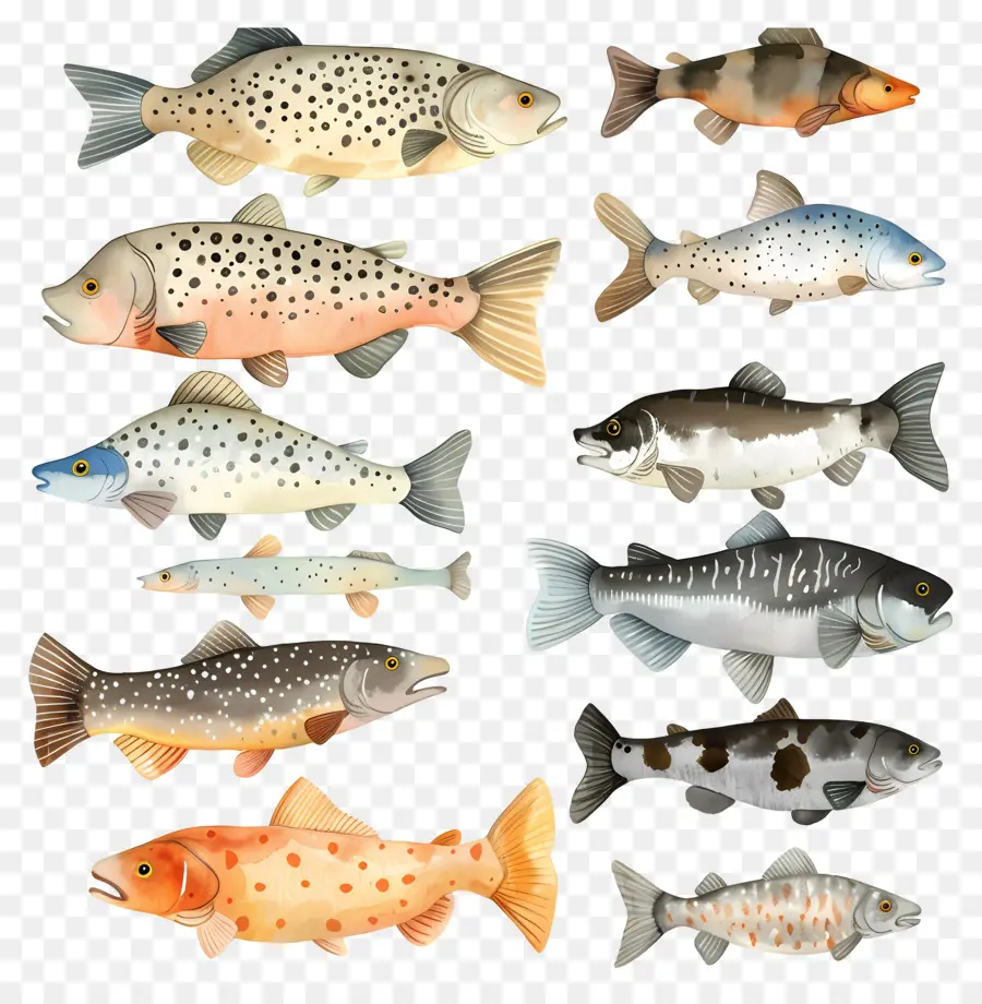 Los Peces，Los Peces De Agua Dulce PNG