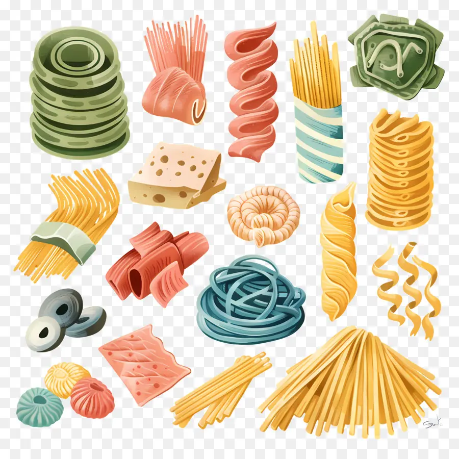 La Pasta，Platos De Pasta PNG