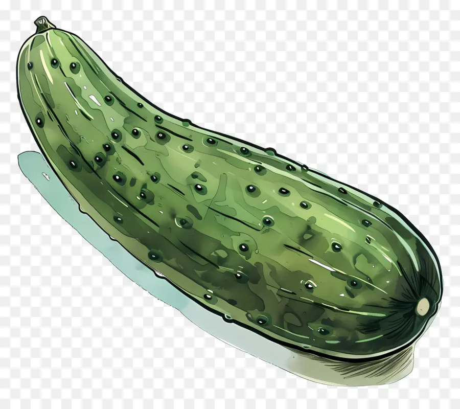 Pepino Verde，Pepino PNG