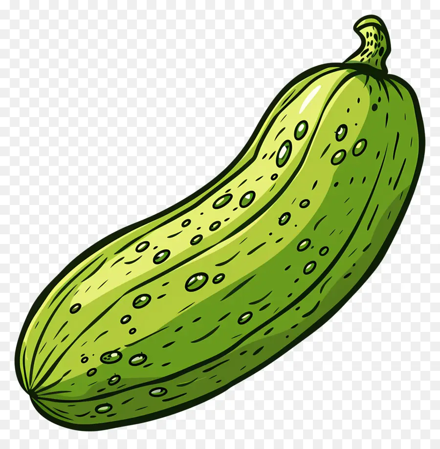 Pepino Verde，Pepino PNG