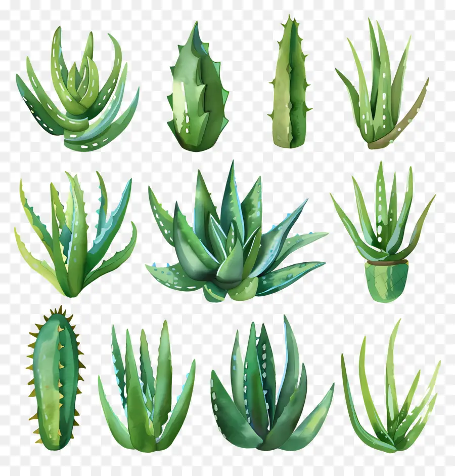 Aloe Vera，El Aloe Vera Plant PNG