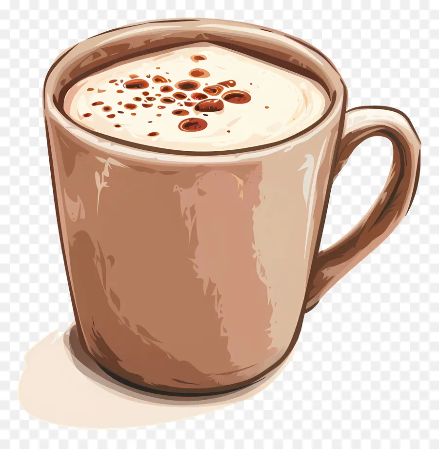 Taza De Cacao，Chocolate Caliente PNG