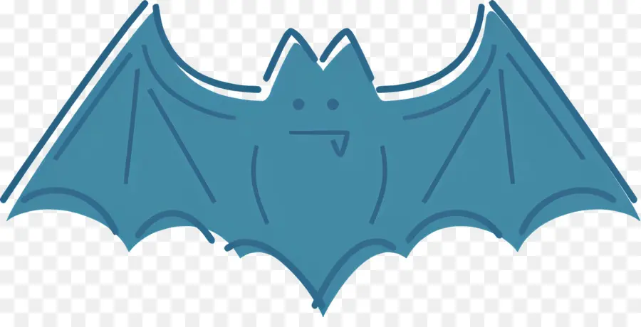 Murciélago De Halloween，Azul Bat PNG