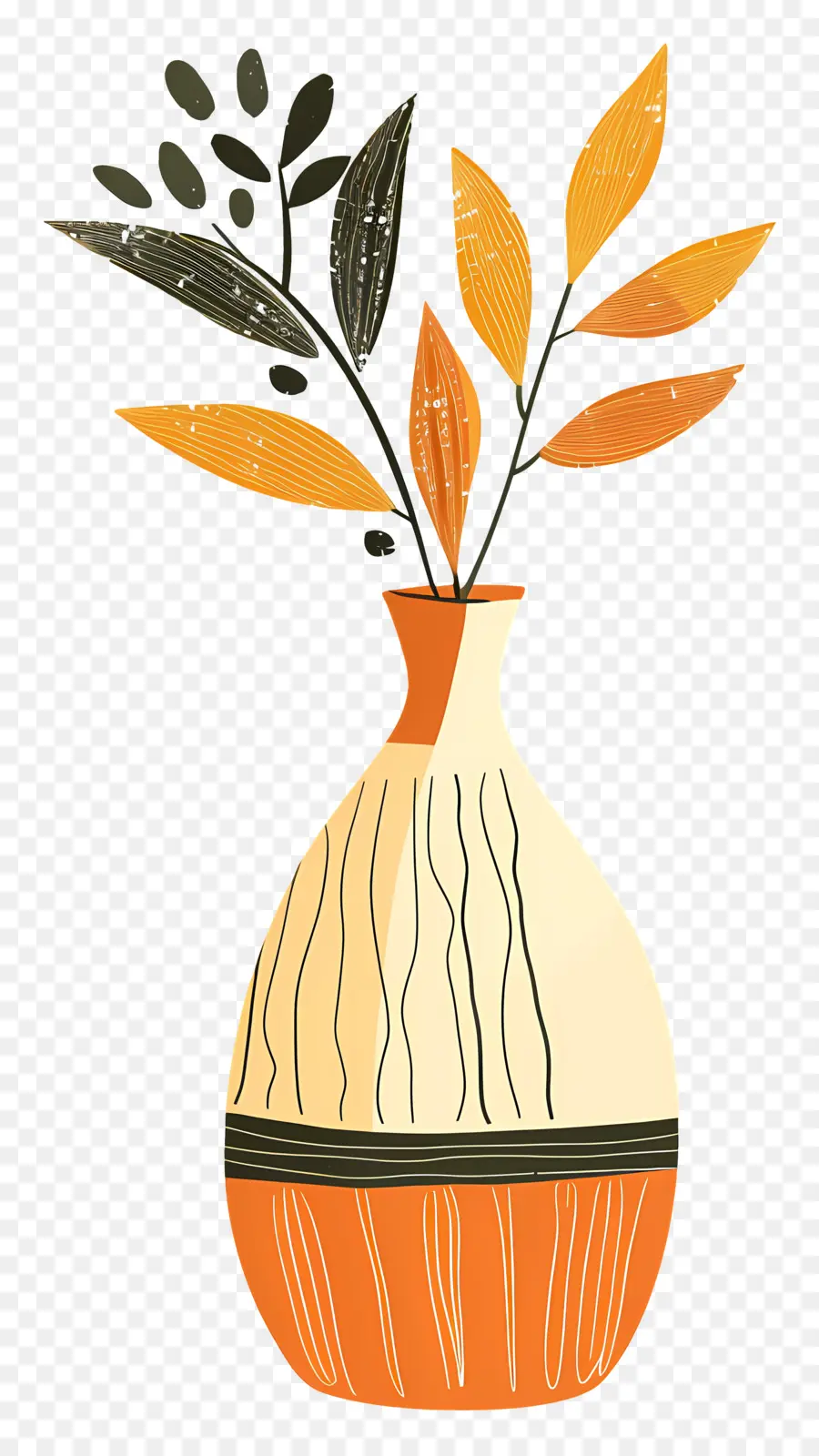 Jarrón Decorativo，Florero PNG