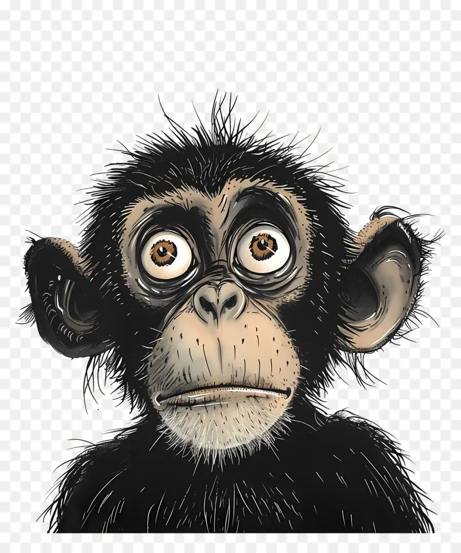 De Dibujos Animados Mono，Chimpancé PNG