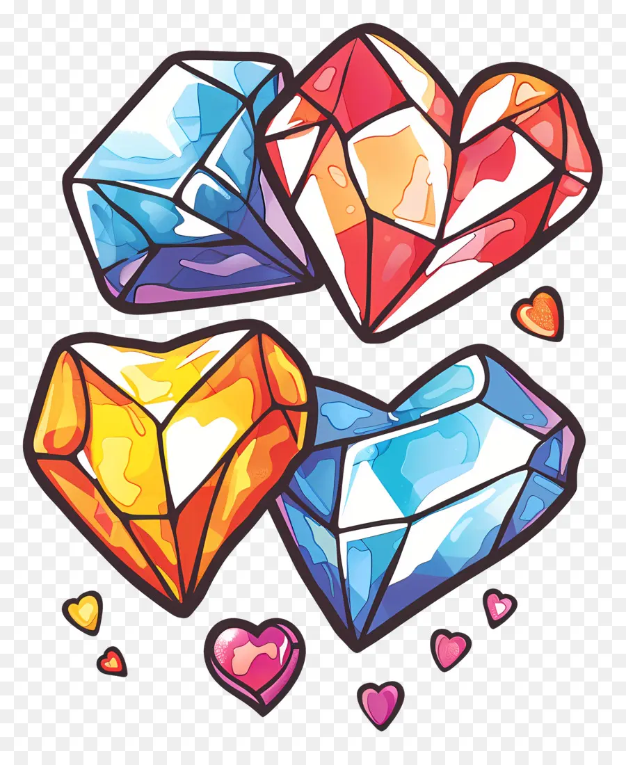 Los Diamantes，Piedras Preciosas PNG