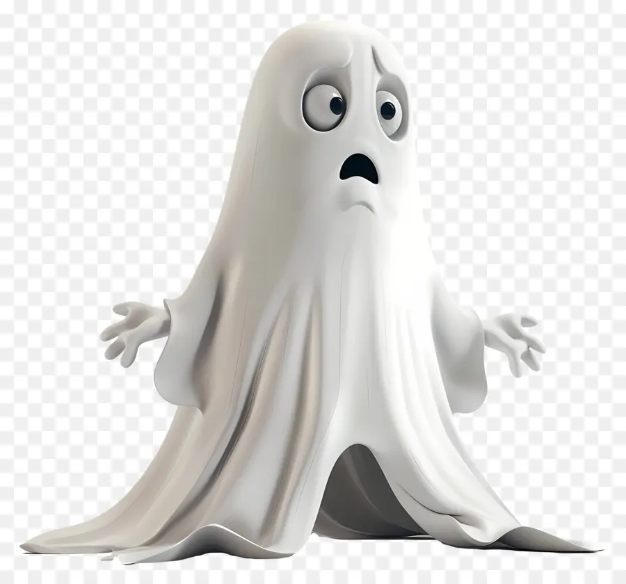 3d Fantasma Asustado，Fantasma PNG