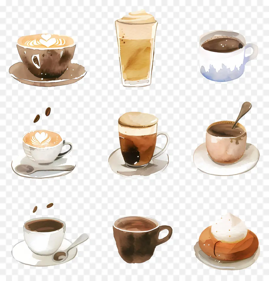 Café，Las Tazas De Café PNG