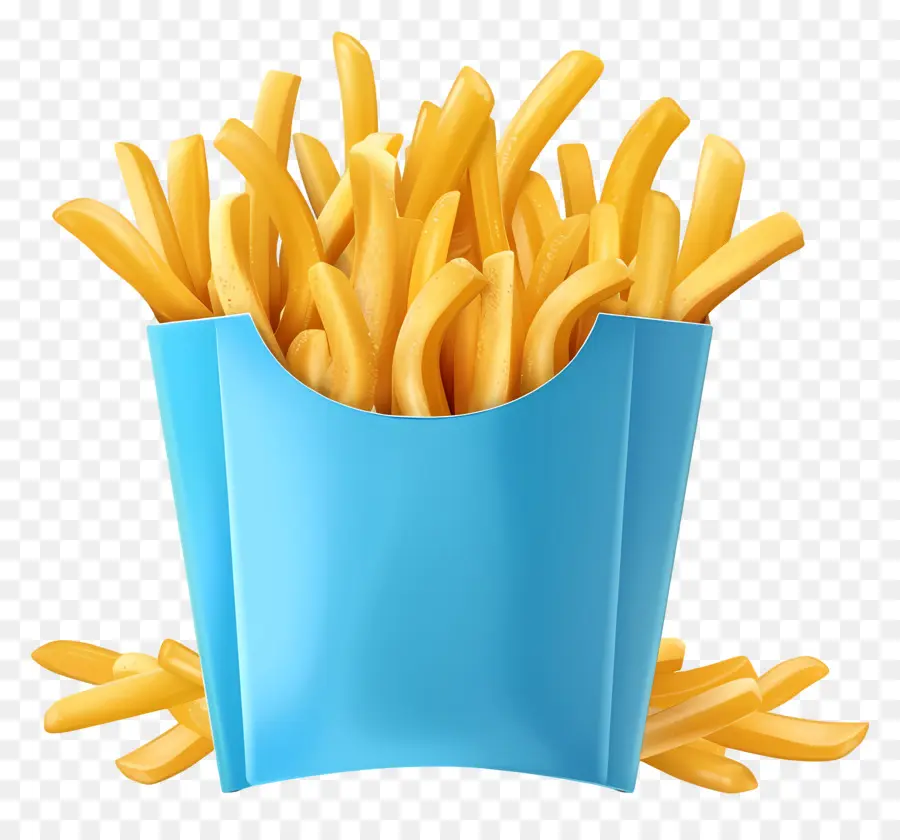 Las Papas Fritas，Cono De Papel PNG