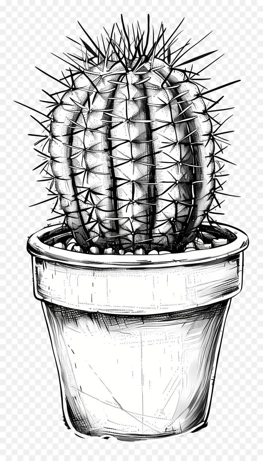 Cactus En Maceta，Cactus PNG