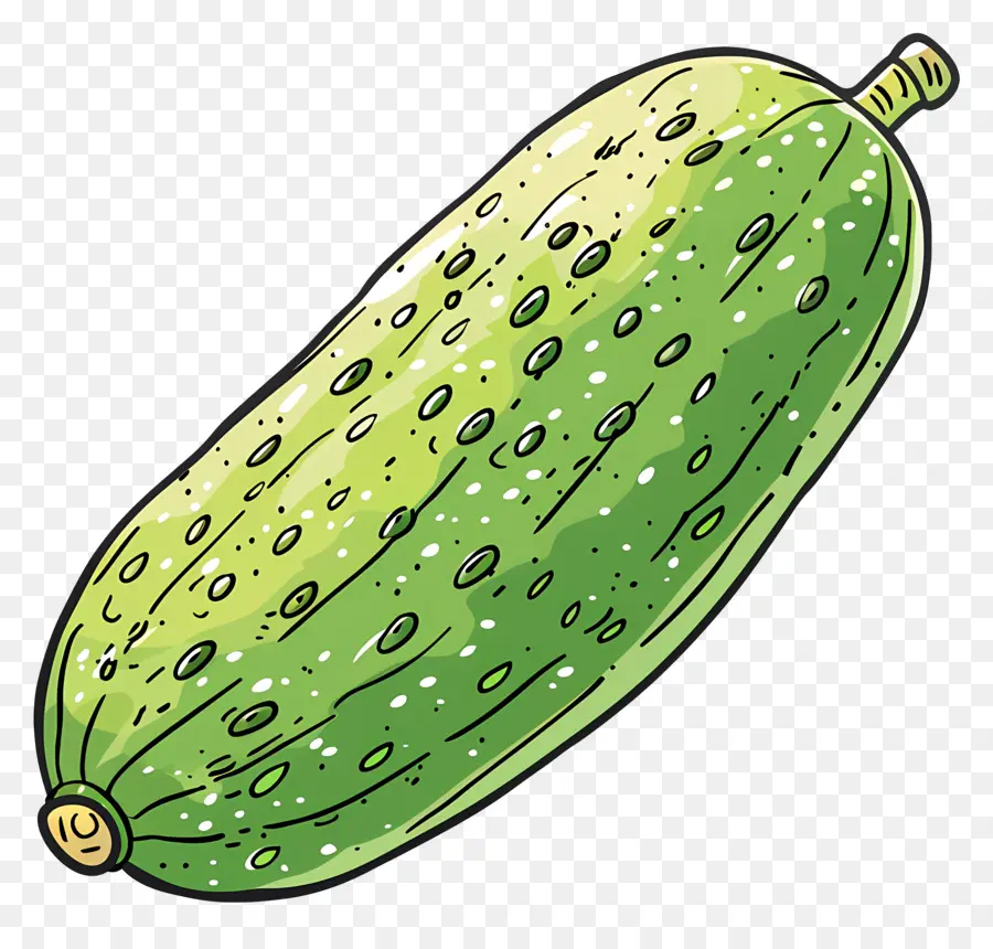 Pepino Verde，Pepino PNG