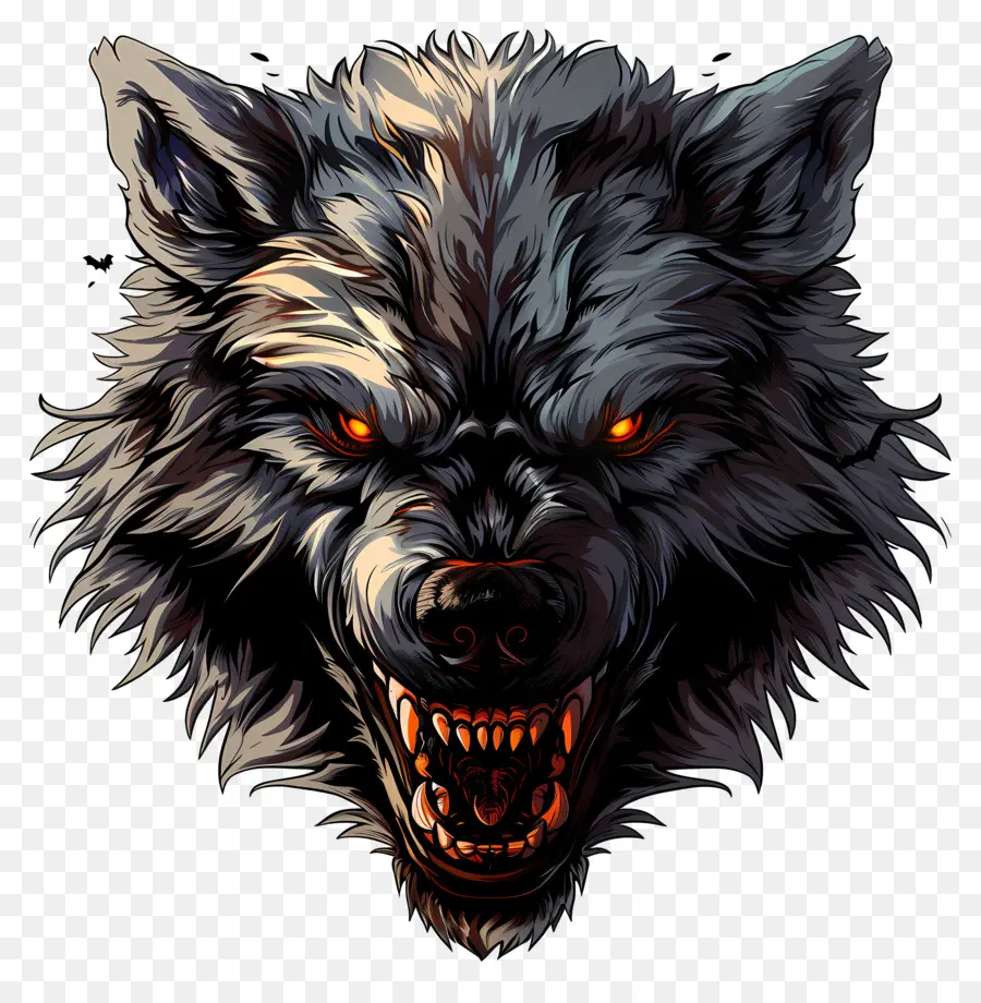 Cabeza De Hombre Lobo，Lobo PNG