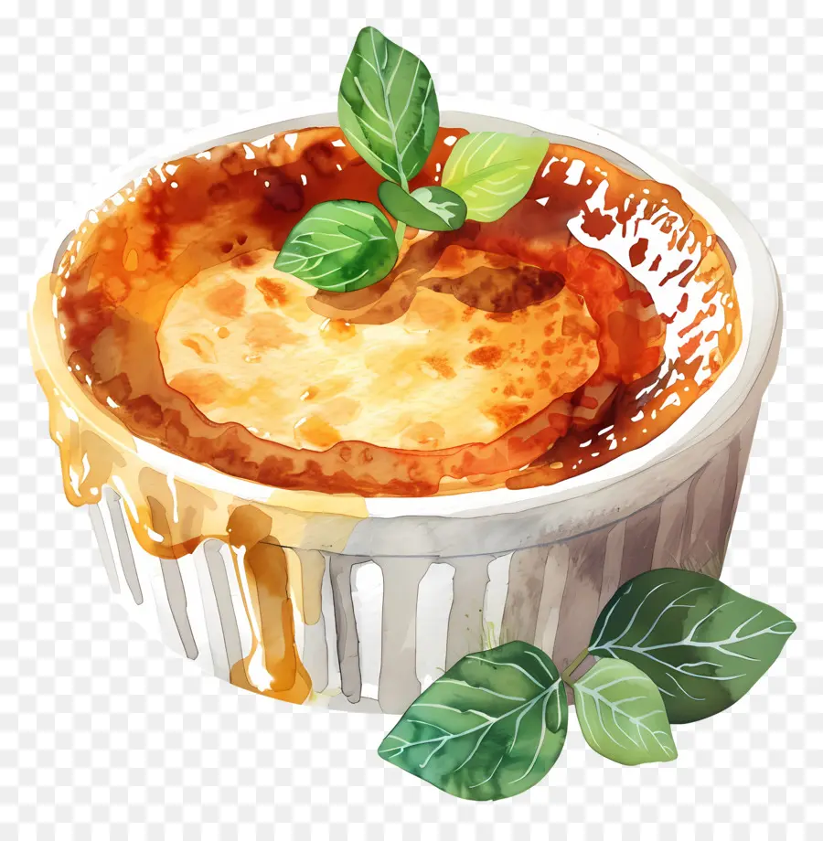 La Crème Brûlée，Cazuela De Pollo Y Brócoli PNG