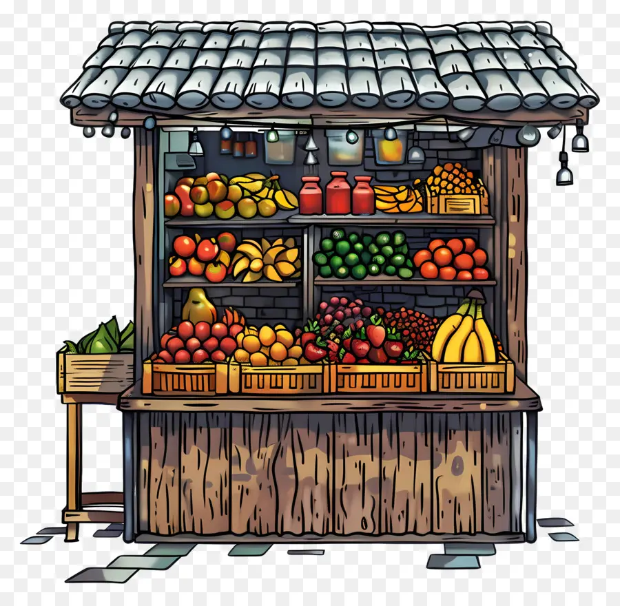 Tienda De Calles，Frutas Y Verduras PNG