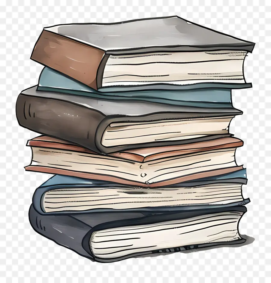 Pila De Cuadernos，Libros PNG