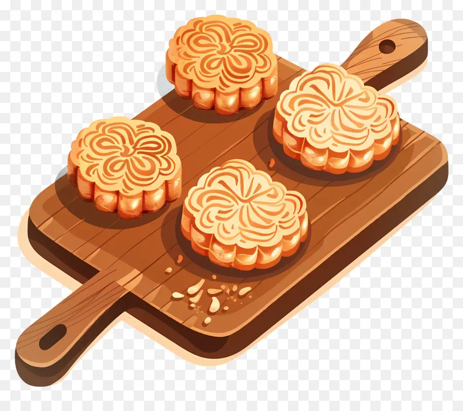 Mooncake，Mochi PNG