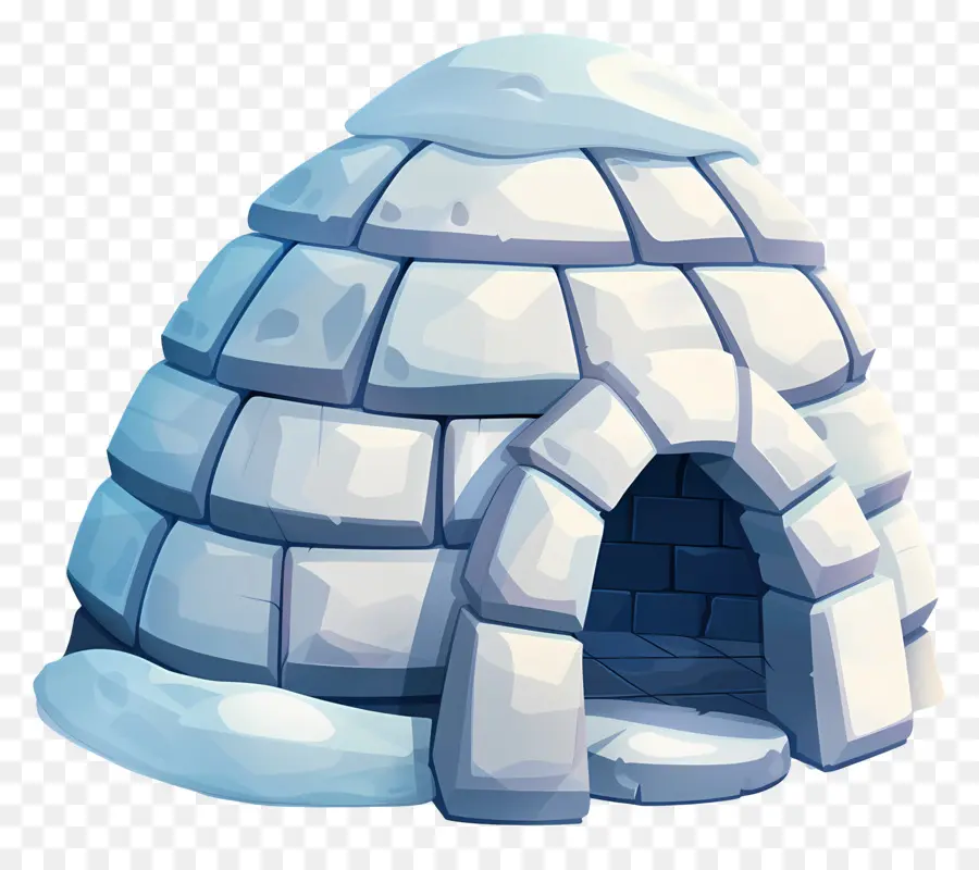 Iglú，Igloo De Nieve PNG