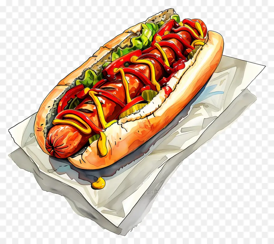 Perro Caliente，Chucrut PNG