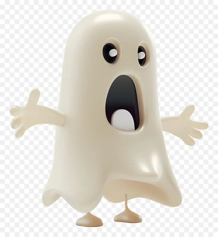 3d Fantasma Asustado，Fantasma PNG