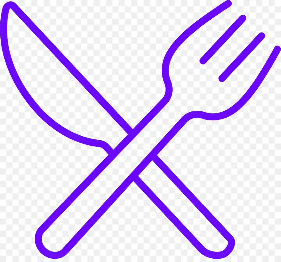 Cuchillo Y Tenedor，Vajilla PNG