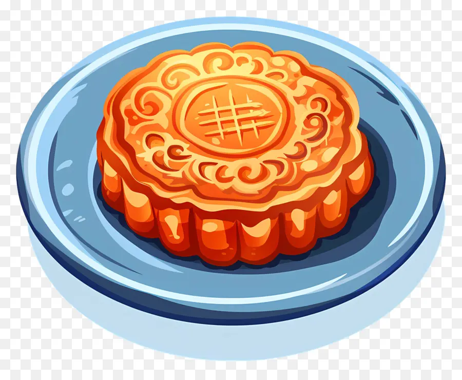 Pastel De Luna，Postre PNG