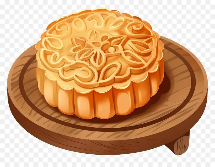 Mooncake，Pasteles PNG