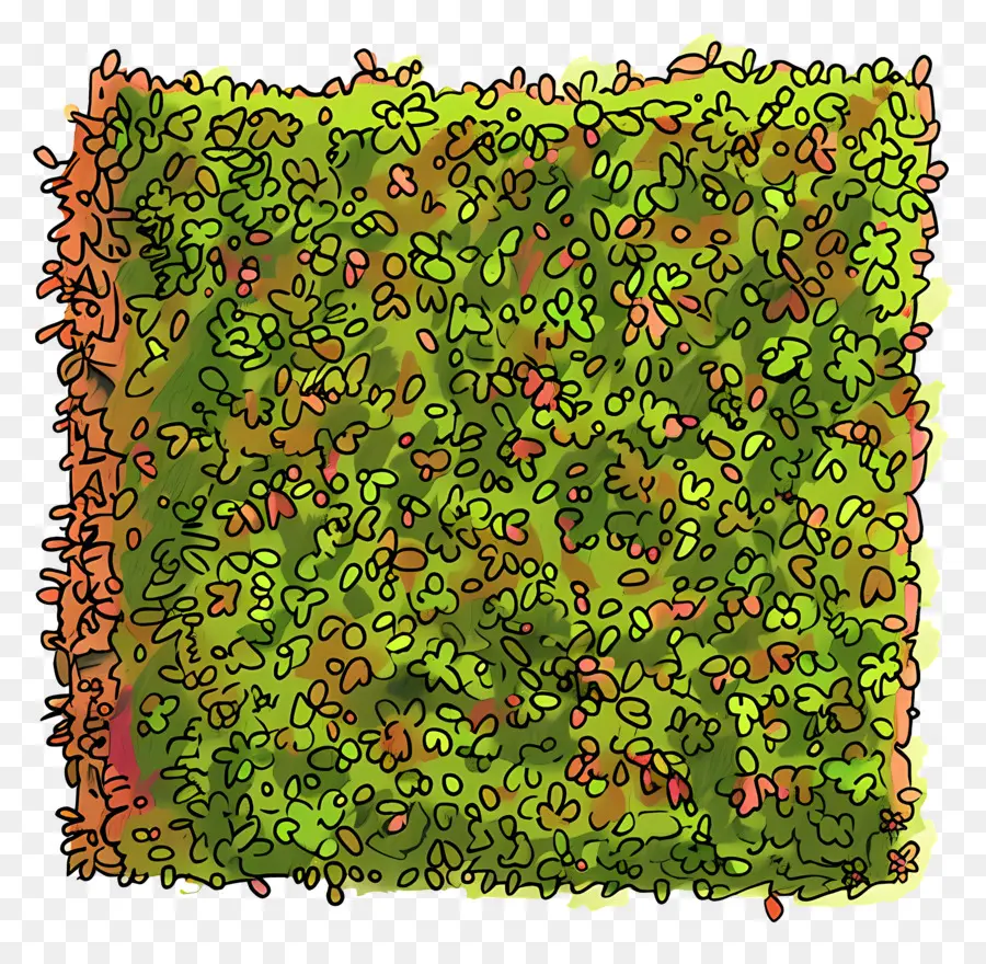 Muro De Musgo，Las Plantas Verdes PNG