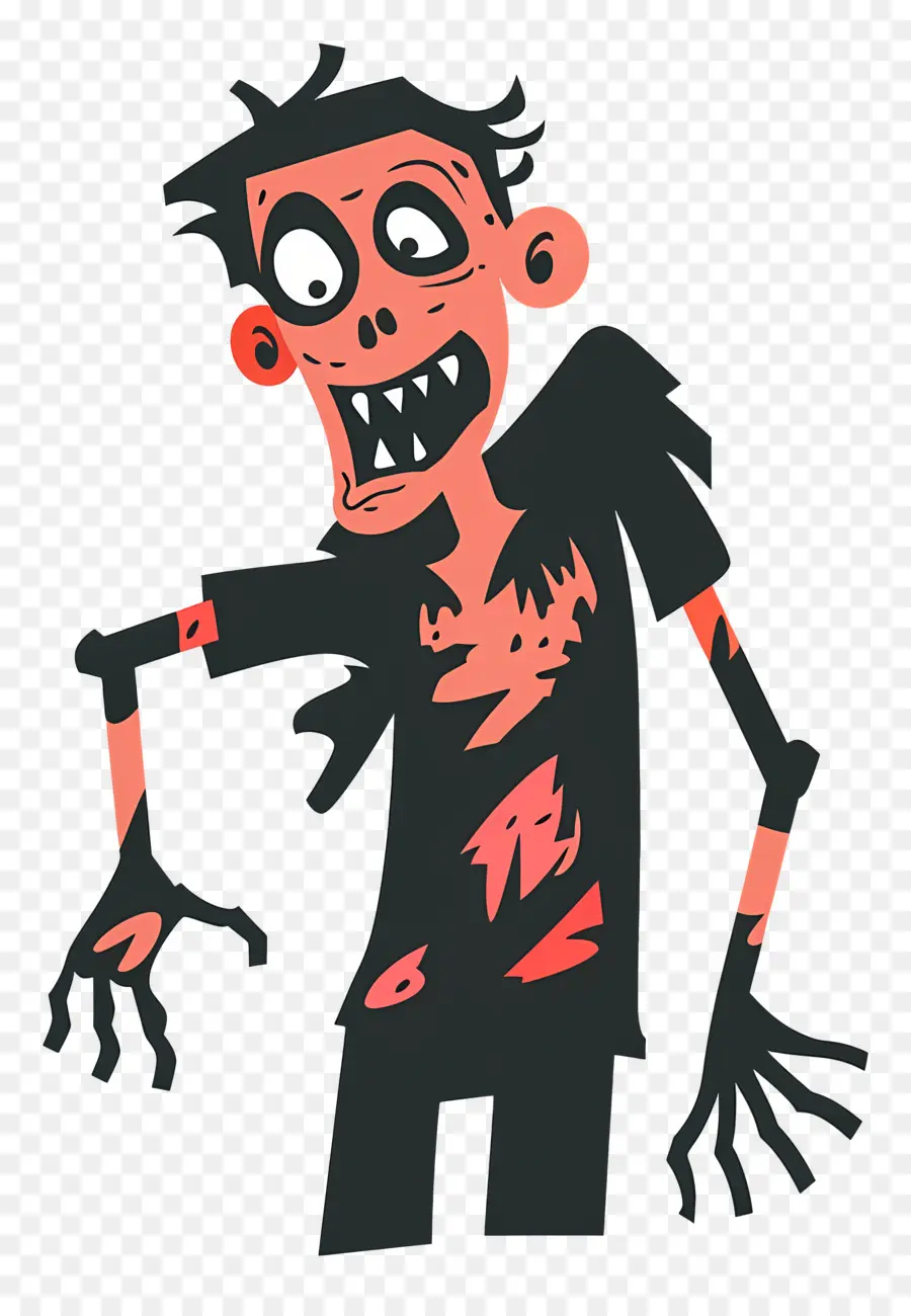 Halloween Zombie，Zombie De Dibujos Animados PNG