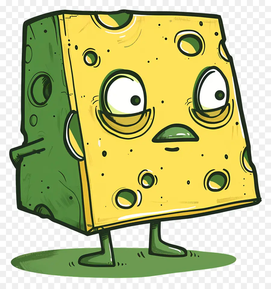 Dibujos Animados De Queso，Personaje De Queso PNG