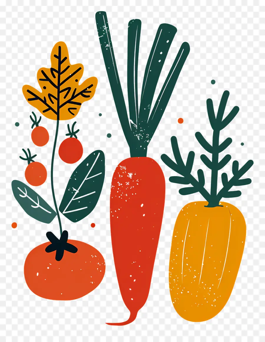 Verduras，Las Zanahorias PNG