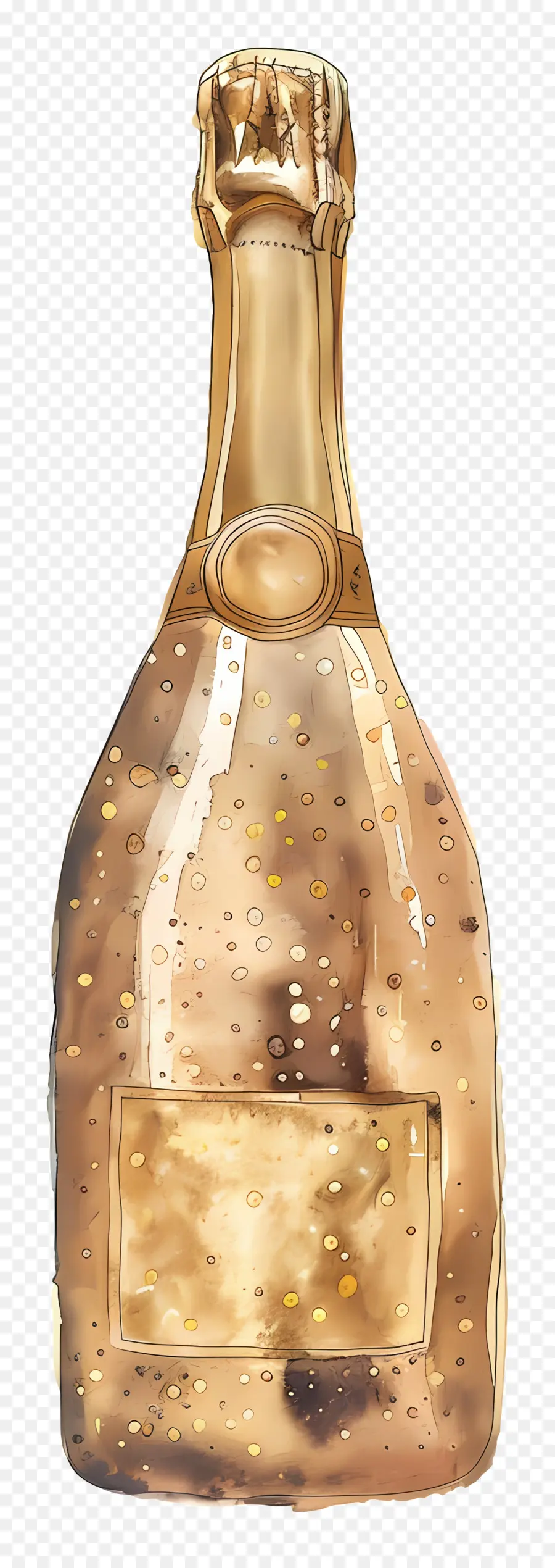 Botella De Champagne，Champaña PNG