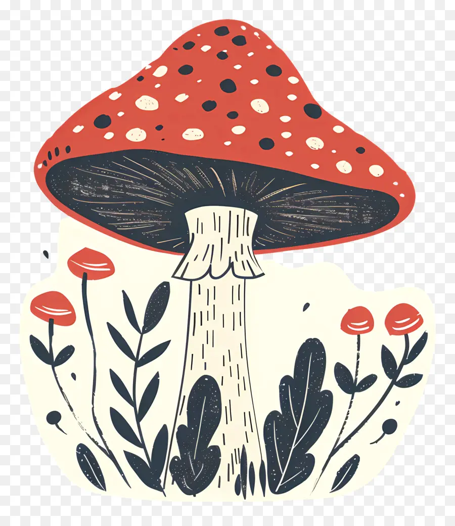 Hongo De Fantasía，Toadstool PNG