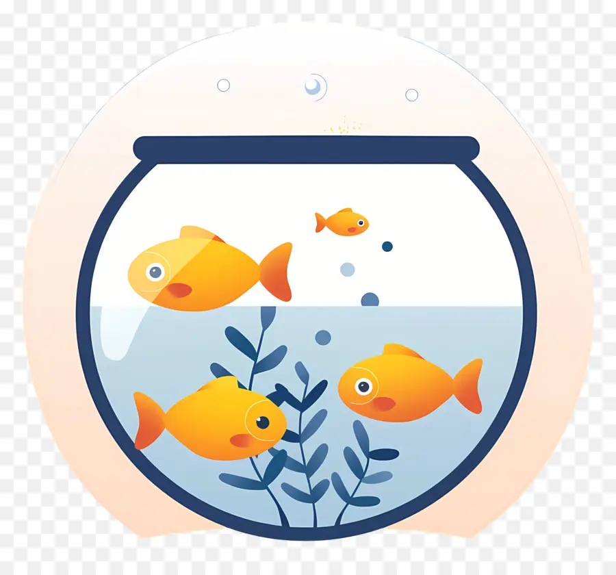 Fish Bowl，Pecera PNG