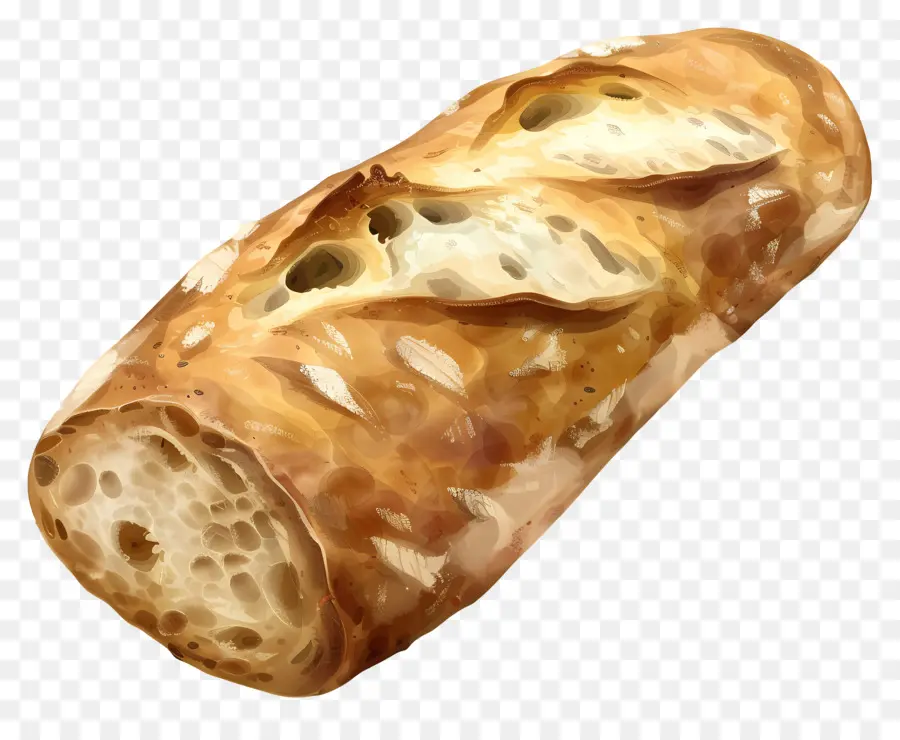 Ciabatta，Pan PNG