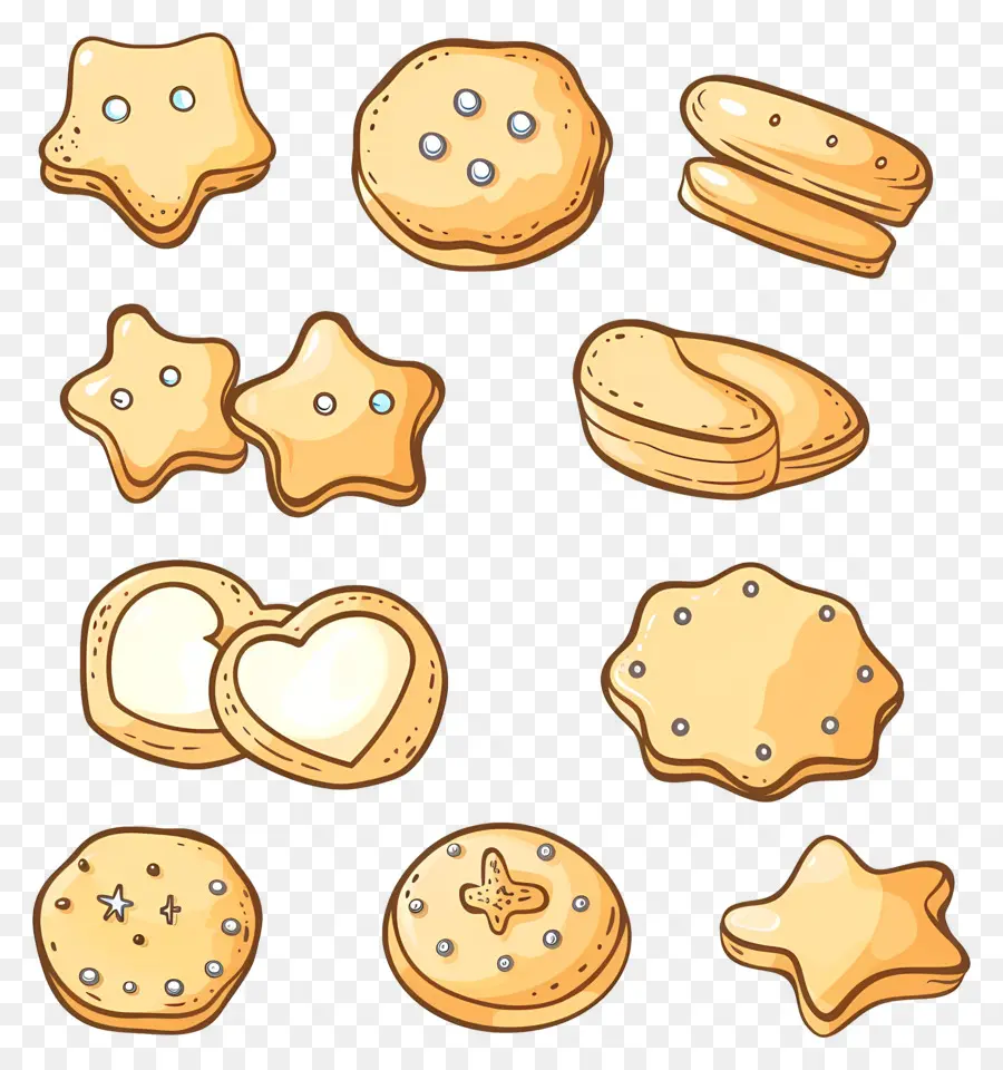 Galletas De Azúcar，Las Cookies PNG