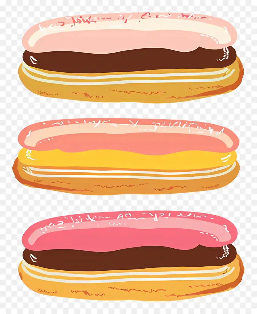 Los Canutos，Cruasanes De Chocolate PNG