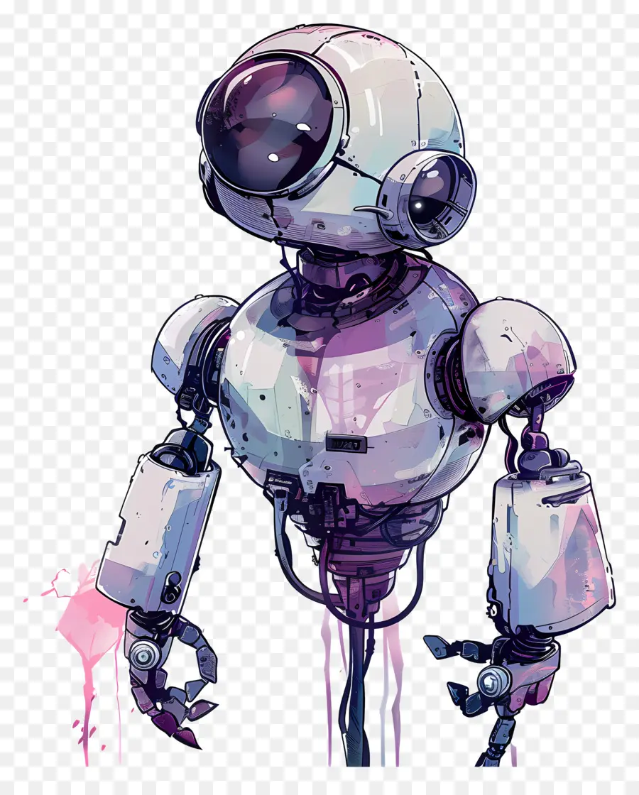 Robot，Robot Blanco PNG