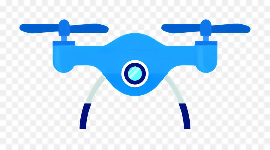 Drone，Dron Azul PNG