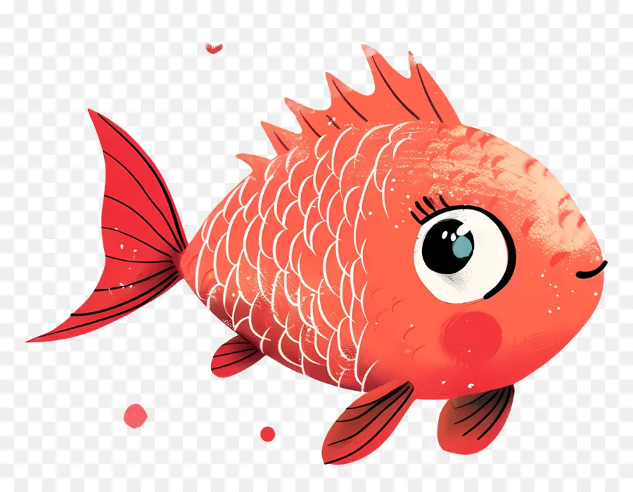 Lindo Pescado，Dibujos Animados De Pescado PNG