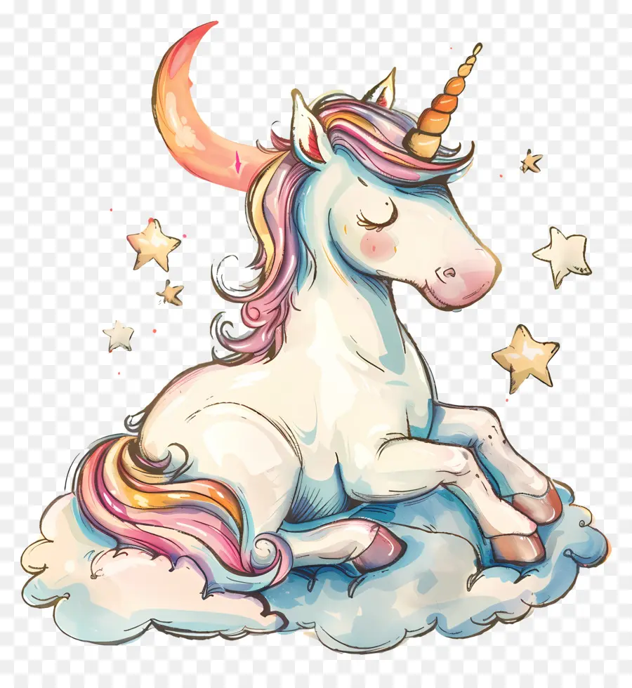 Unicornio，Dibujos Animados De Unicornio PNG