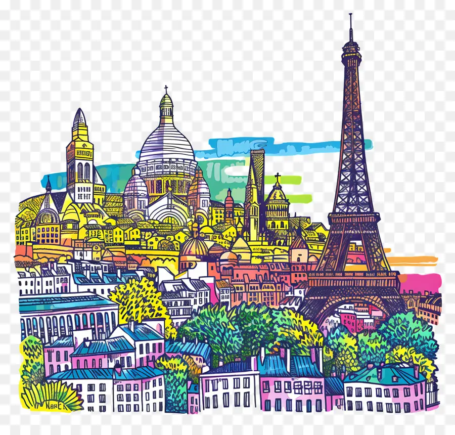 París，Horizonte De París PNG