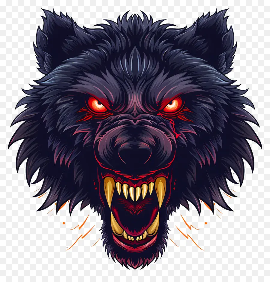 Cabeza De Hombre Lobo，Hombre Lobo PNG