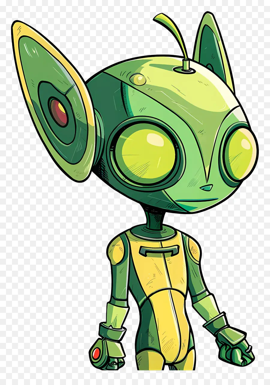 Dibujos Animados Extranjero，Robot PNG