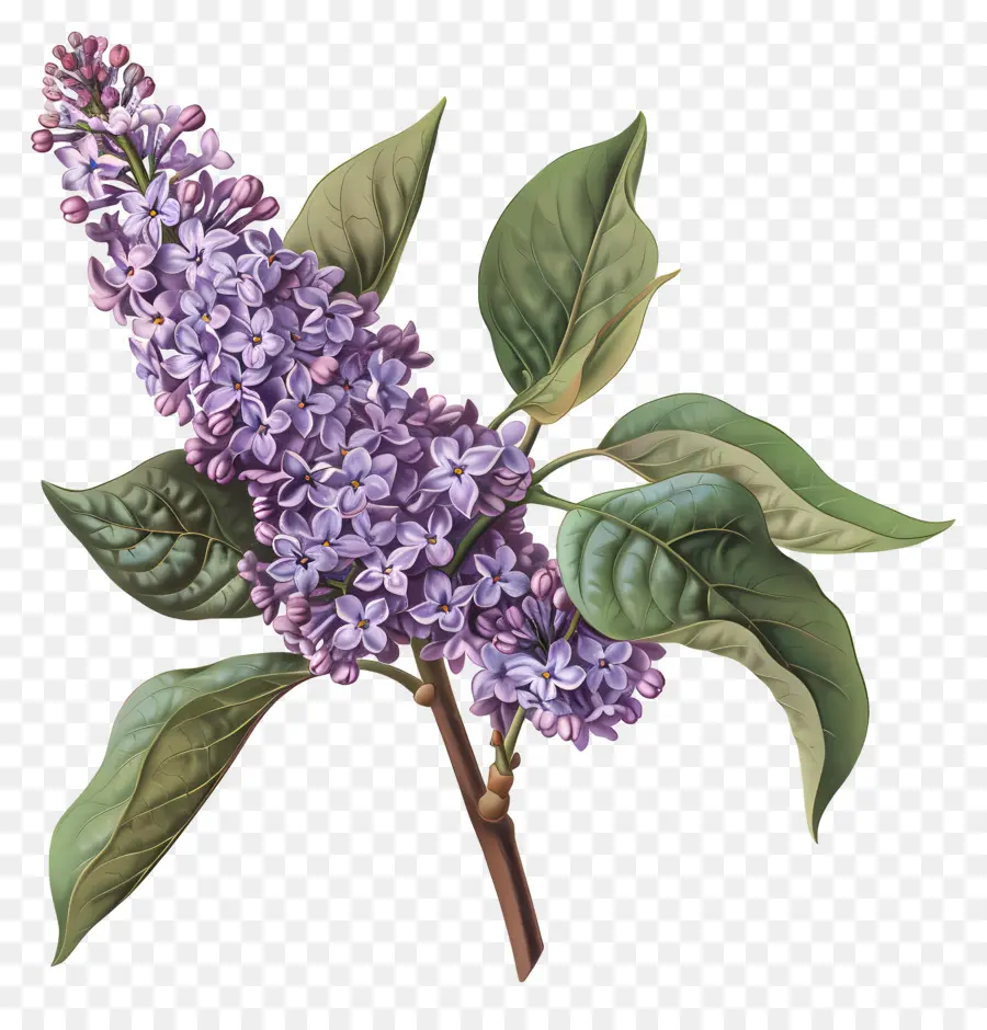 Chino Lila，Flor De Lila Púrpura PNG